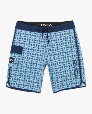 Boys Eastern Elastic Boardshorts 17" - True Blue