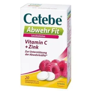 CETEBE Defense Fit vitamin c and zinc lozenges