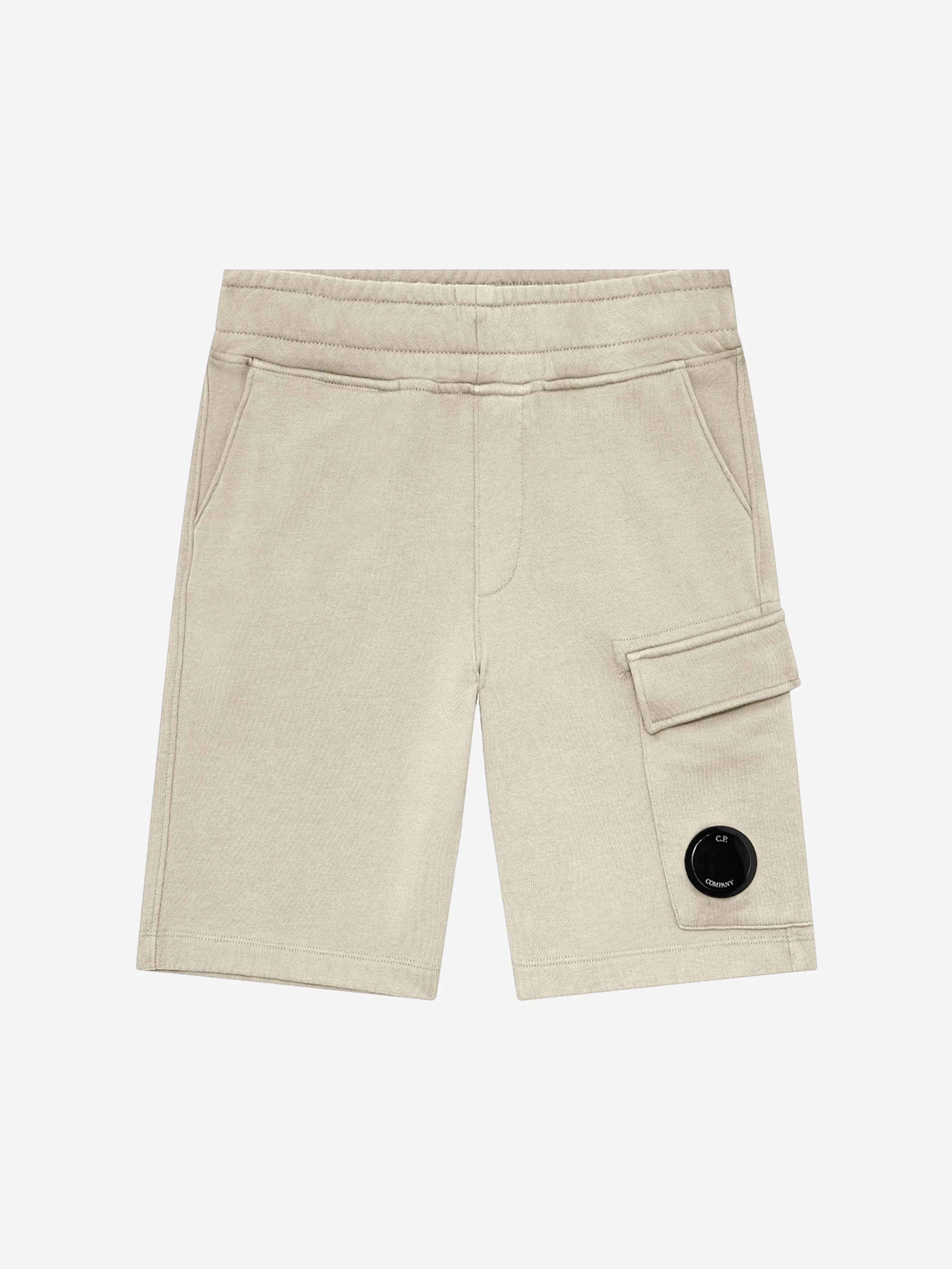 C.P. Company Boys Cargo Shorts in Green