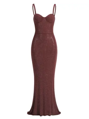 Dempsey Maxi Dress in Maroon