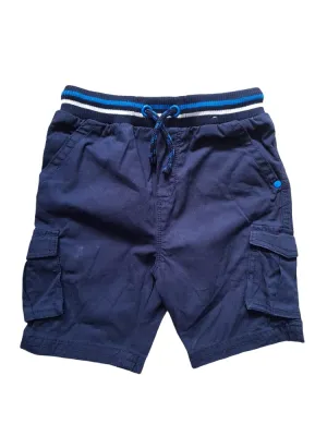 George Navy Blue Cargo Older Boys Shorts