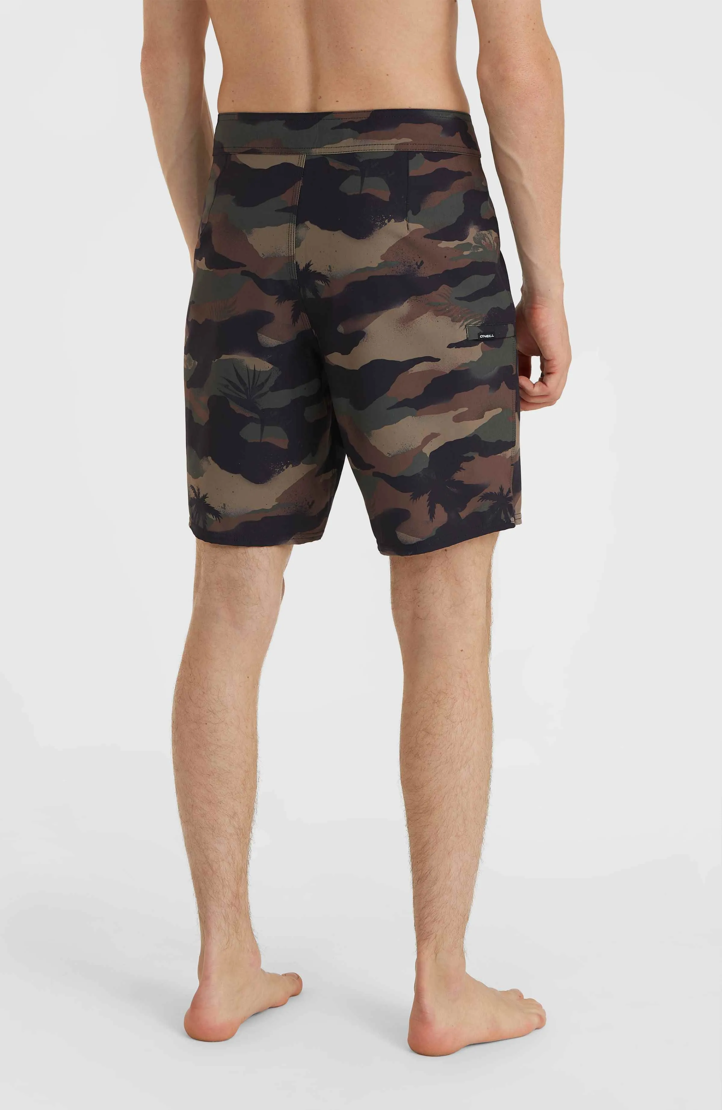 Hyperfreak Heat Camo 19" Boardshorts | Green Heat Camo