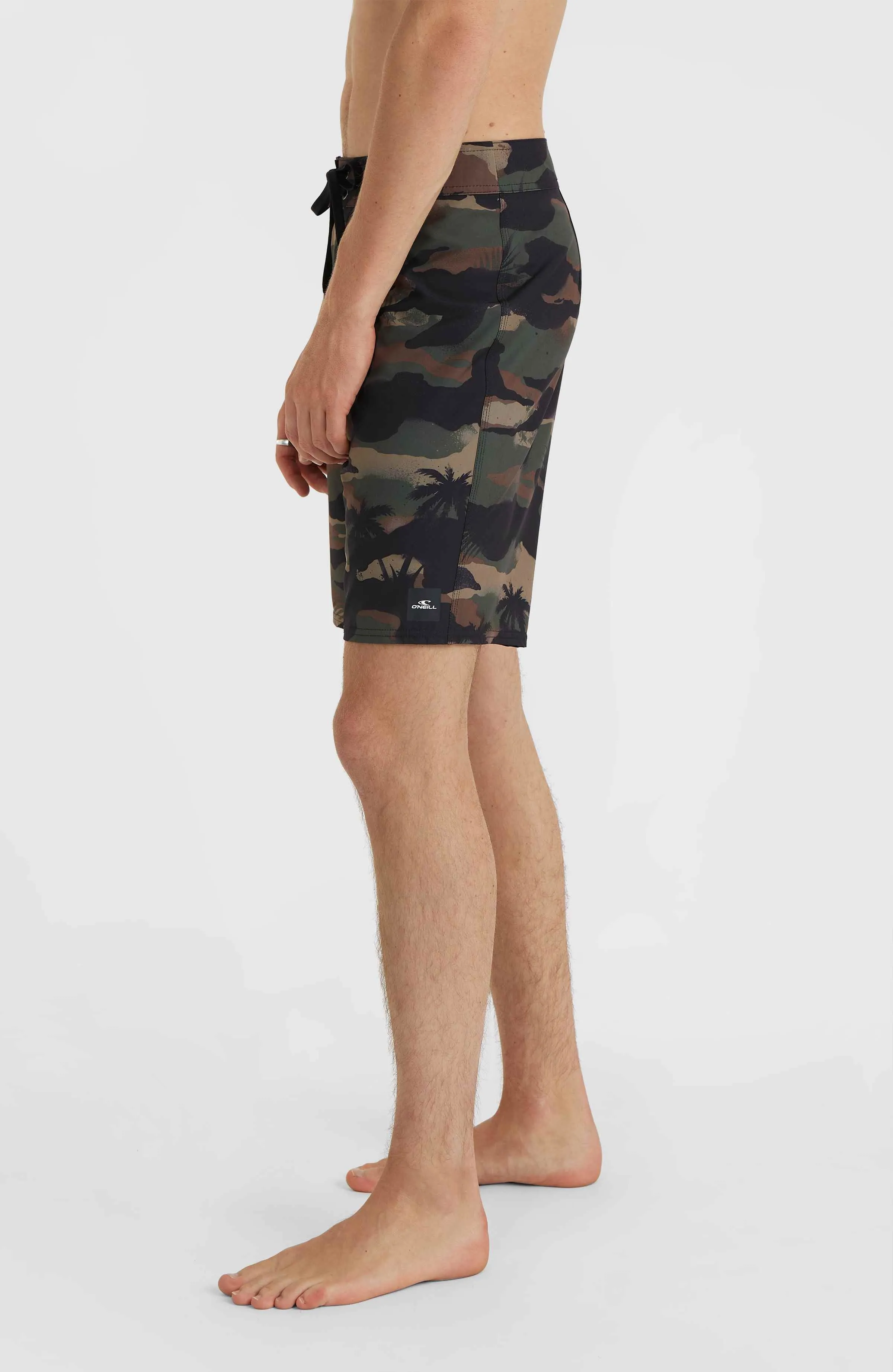 Hyperfreak Heat Camo 19" Boardshorts | Green Heat Camo