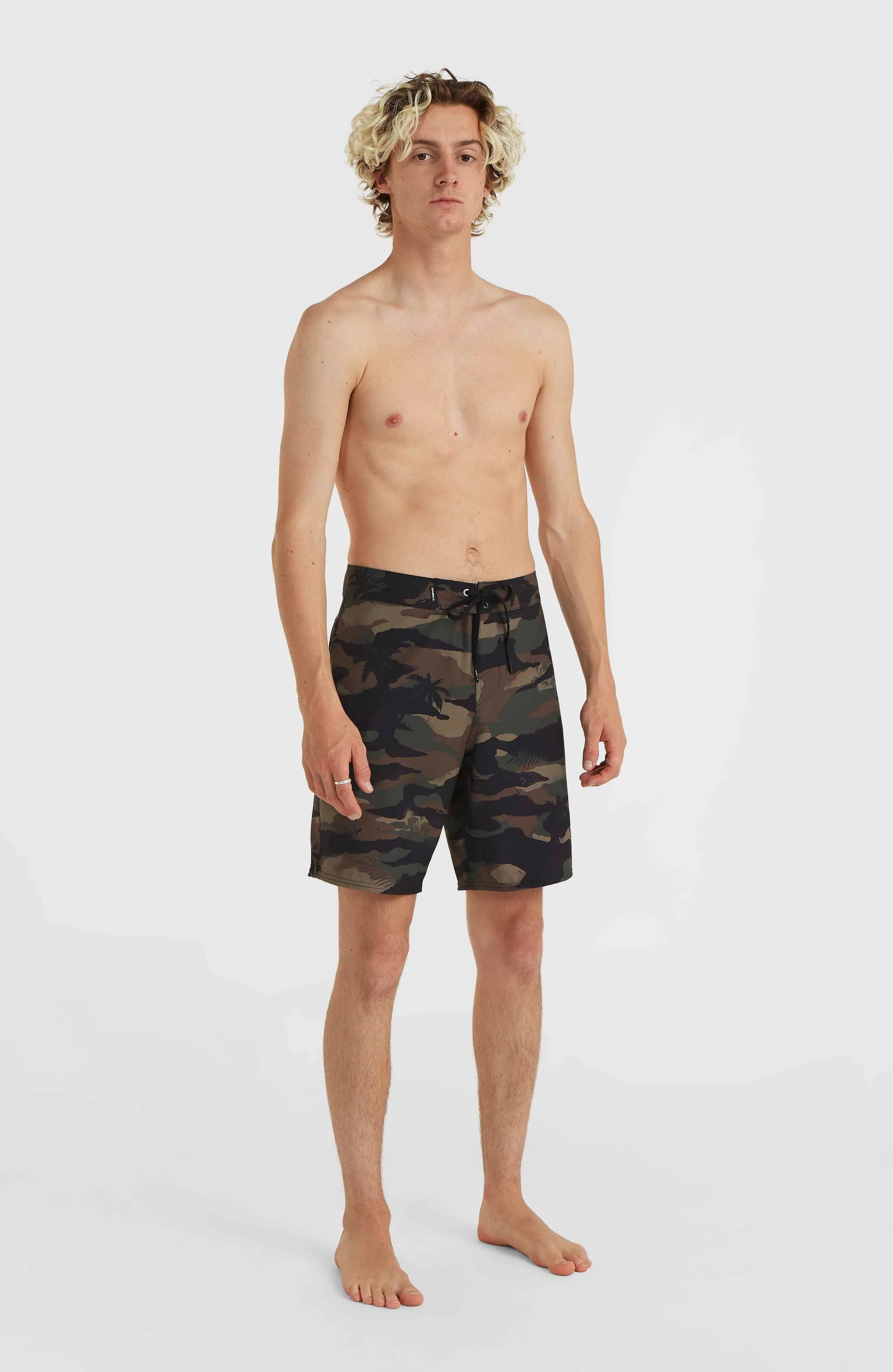 Hyperfreak Heat Camo 19" Boardshorts | Green Heat Camo