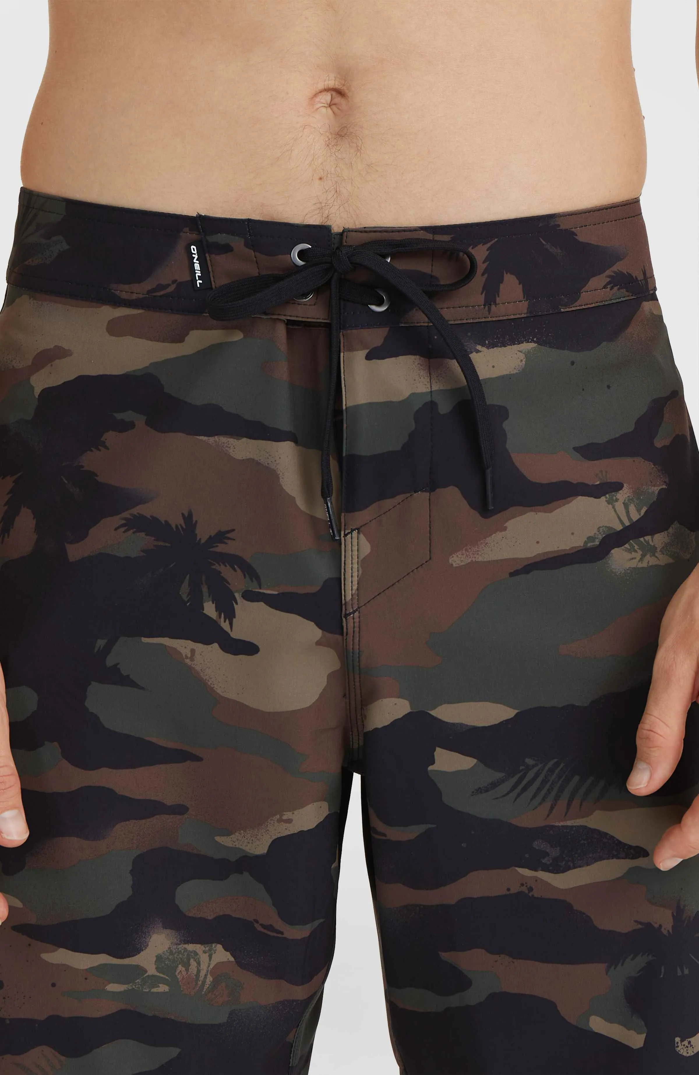 Hyperfreak Heat Camo 19" Boardshorts | Green Heat Camo