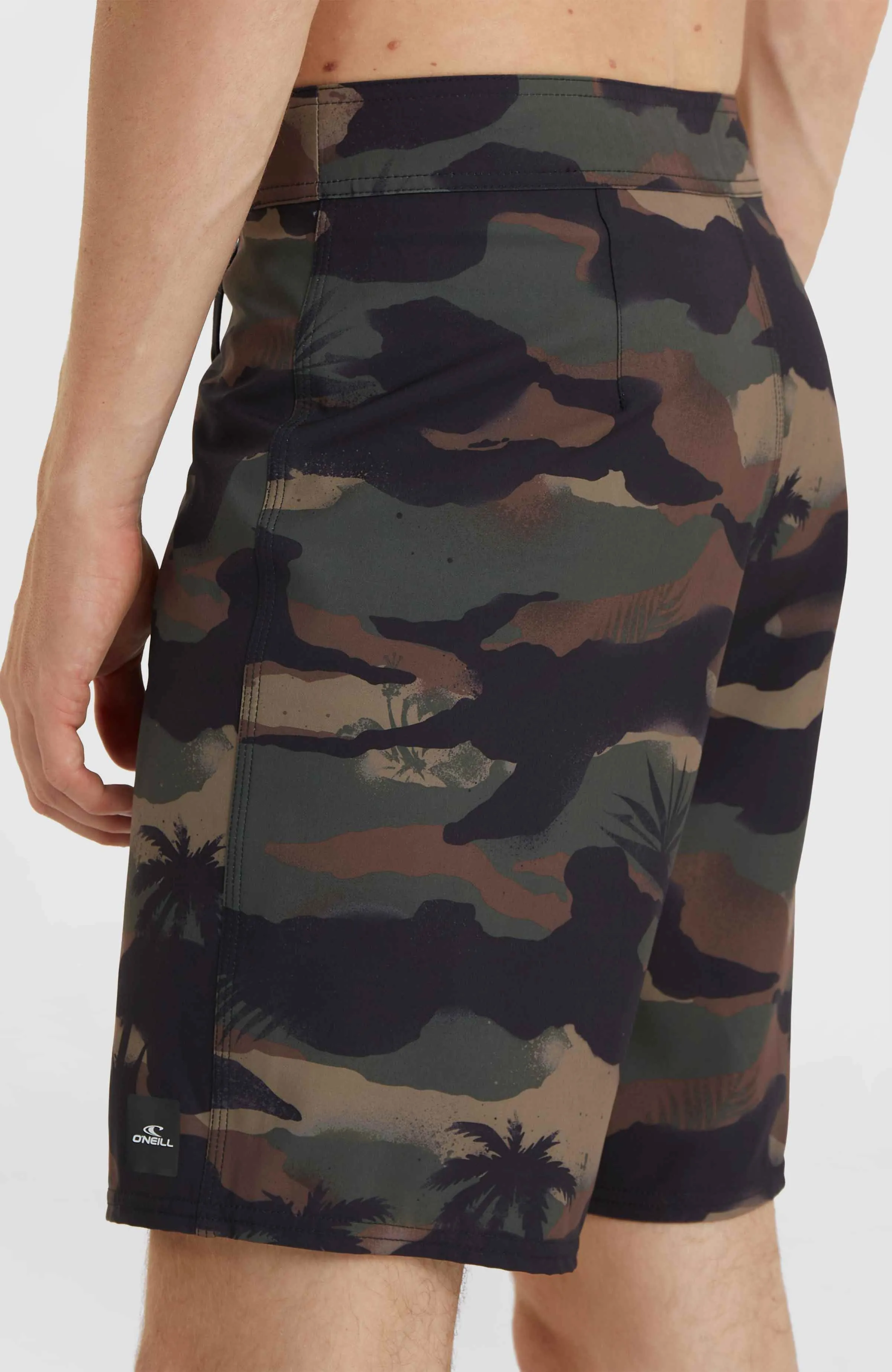 Hyperfreak Heat Camo 19" Boardshorts | Green Heat Camo