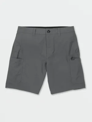 Malahine Hybrid Shorts - Asphalt Black