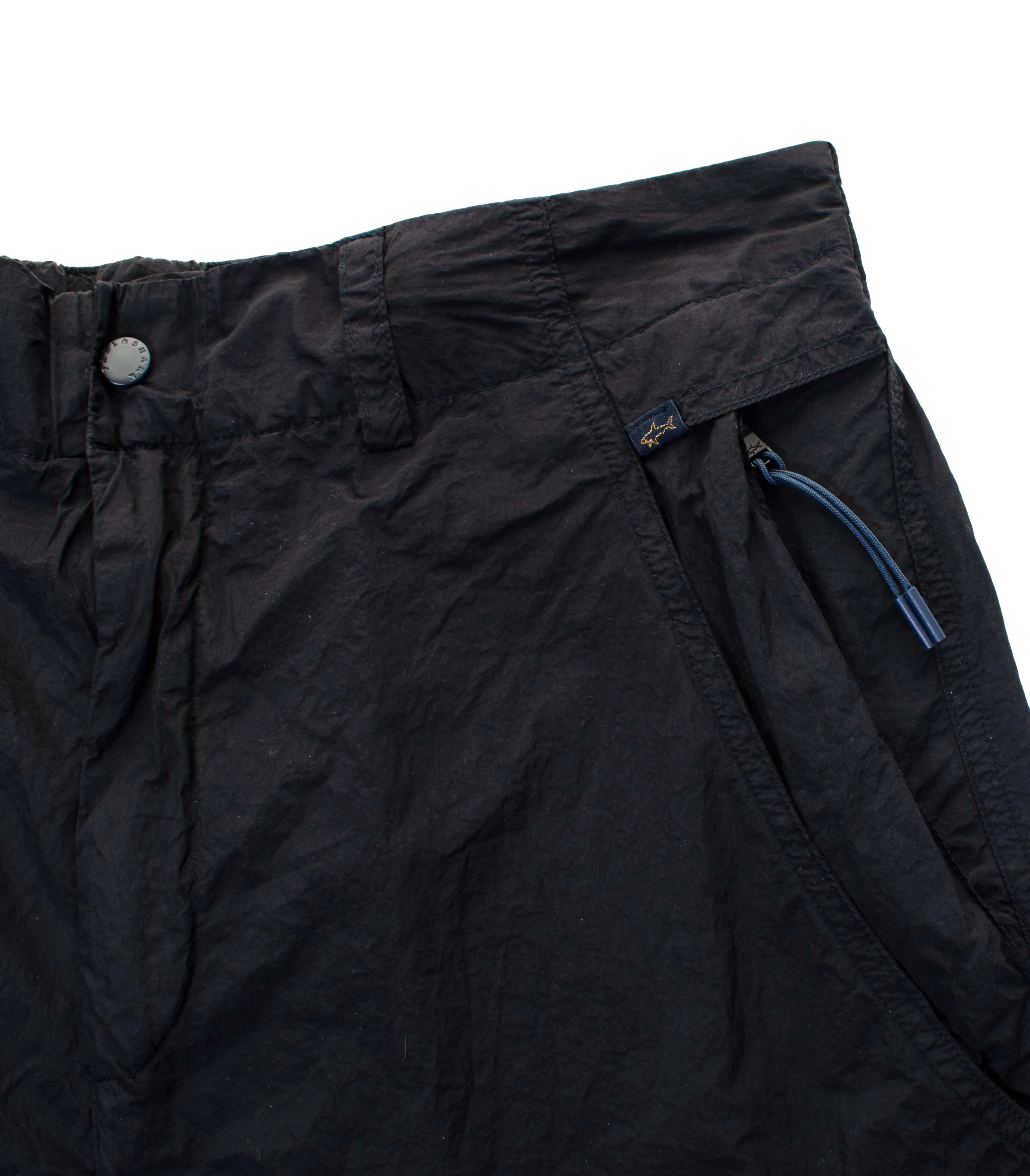 Nylon Cargo Shorts Dark Navy